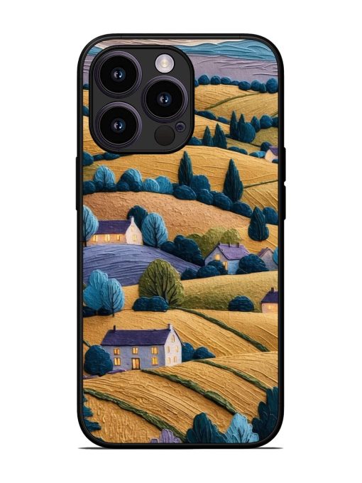 Rolling Hilltop Haven Glossy Soft Edge Case for Apple Iphone 13 Pro