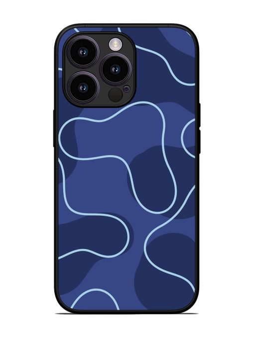 Midnight Maze Glossy Soft Edge Case for Apple Iphone 13 Pro