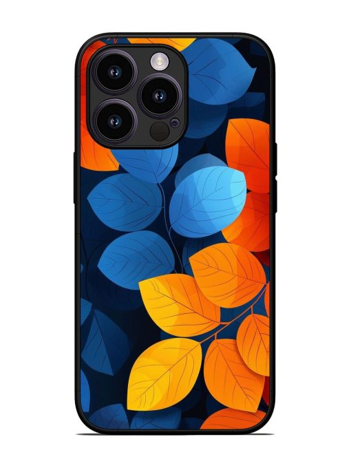 Autumn'S Contrast Glossy Soft Edge Case for Apple Iphone 13 Pro