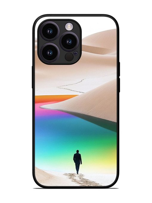 Desert Dreams Glossy Soft Edge Case for Apple Iphone 13 Pro