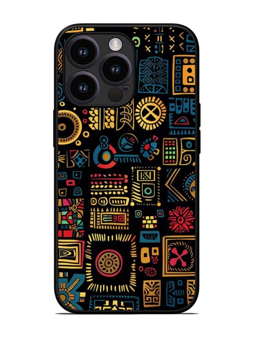 Tribal Tapestry Glossy Soft Edge Case for Apple Iphone 13 Pro