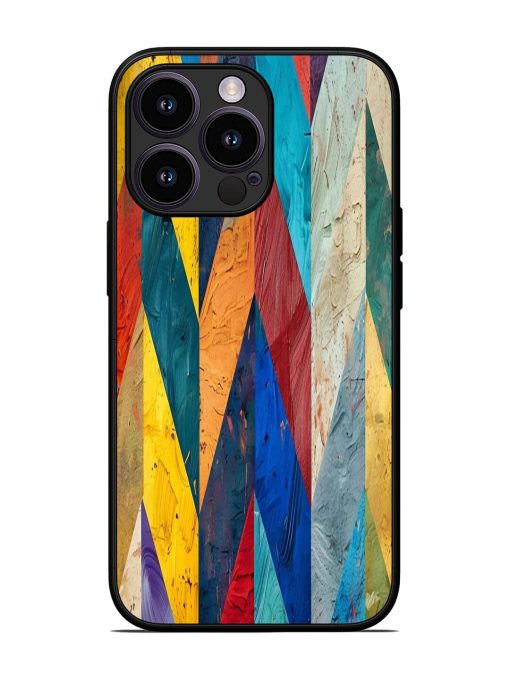 Abstract Tapestry Glossy Soft Edge Case for Apple Iphone 13 Pro