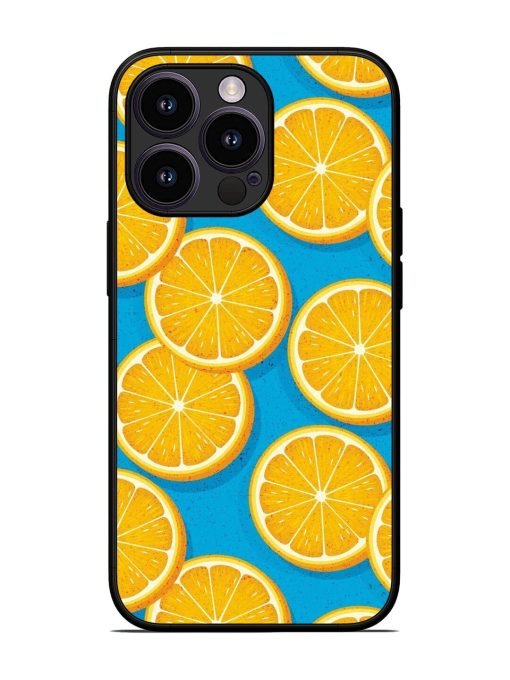 Citrus Symphony Glossy Soft Edge Case for Apple Iphone 13 Pro