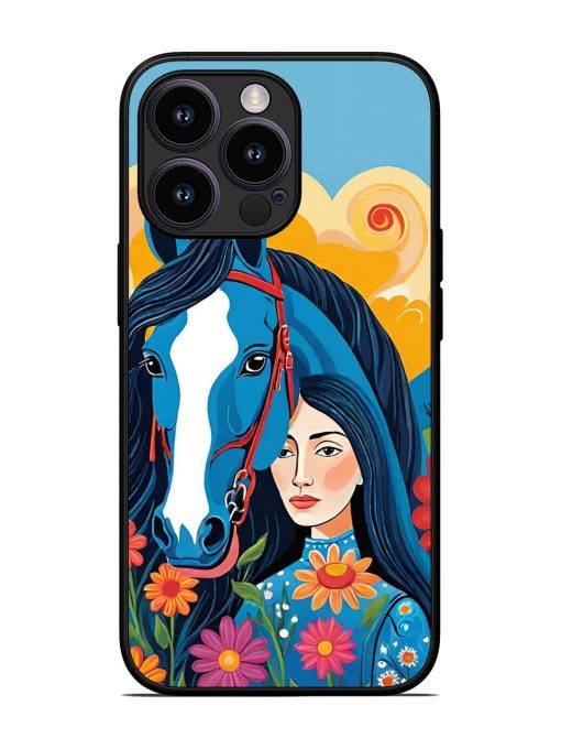 Equine Enchantment Glossy Soft Edge Case for Apple Iphone 13 Pro