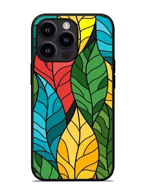 Foliage Fiesta Glossy Soft Edge Case for Apple Iphone 13 Pro