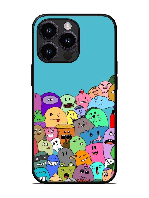 Monster Mash Glossy Soft Edge Case for Apple Iphone 13 Pro