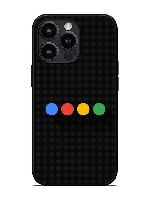 Google Dots Glossy Soft Edge Case for Apple Iphone 13 Pro