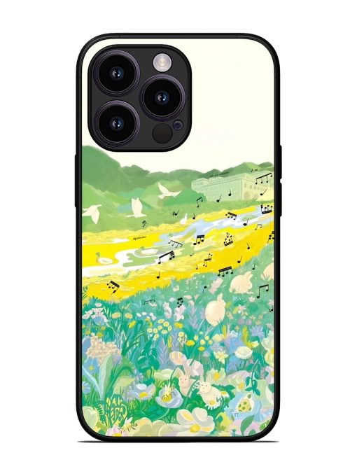 Melody In Bloom Glossy Soft Edge Case for Apple Iphone 13 Pro