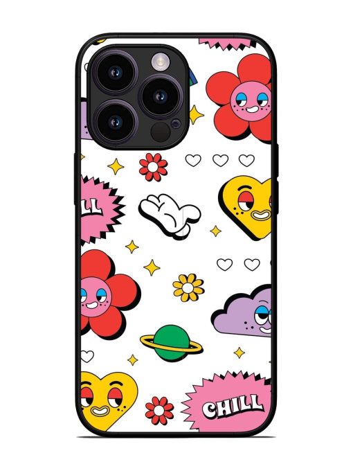 Whimsical Wonderland Glossy Soft Edge Case for Apple Iphone 13 Pro