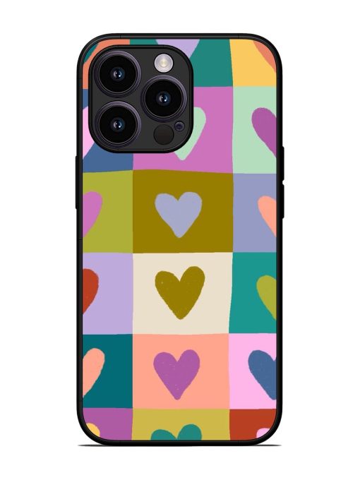 Box Of Hearts Glossy Soft Edge Case for Apple Iphone 13 Pro