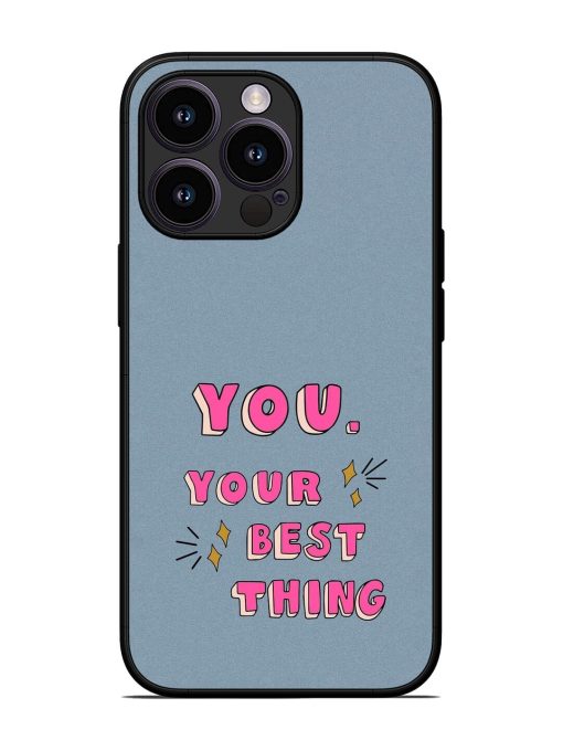 Self-Love Sparkles Glossy Soft Edge Case for Apple Iphone 13 Pro