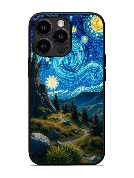 Starry Night In The Shire Glossy Soft Edge Case for Apple Iphone 13 Pro