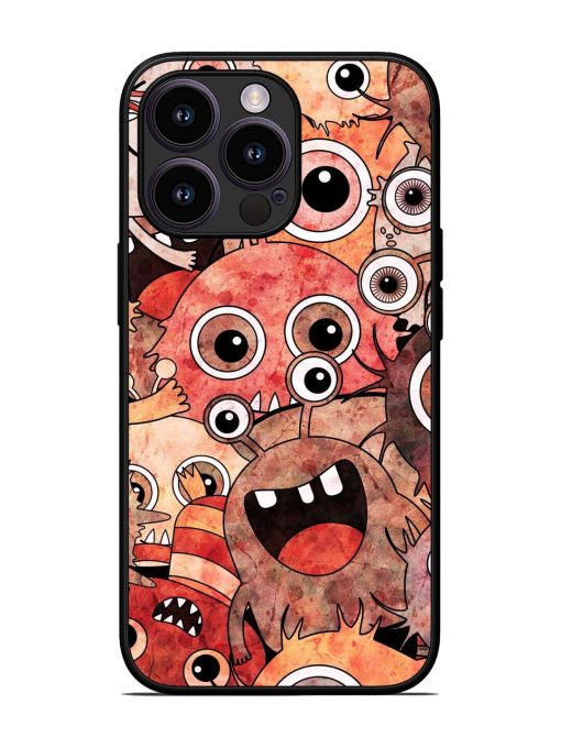 Monster Mash Glossy Soft Edge Case for Apple Iphone 13 Pro