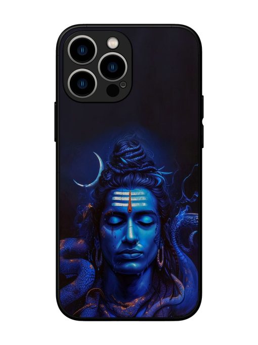 Mystic Mahadev Glossy Soft Edge Case for Apple Iphone 13 Pro Max Chachhi