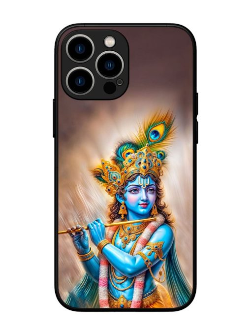 Divine Krishna Glossy Soft Edge Case for Apple Iphone 13 Pro Max Chachhi