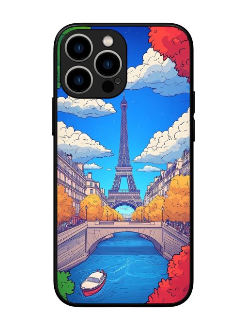 Parisian Panorama Glossy Soft Edge Case for Apple Iphone 13 Pro Max Chachhi