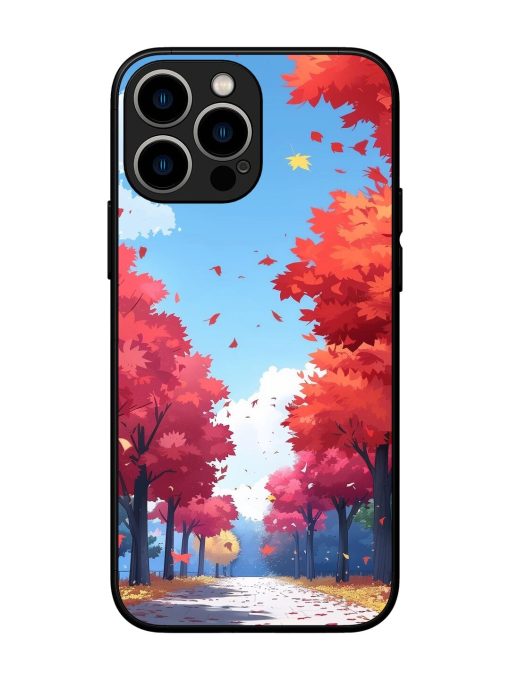 Autumn'S Embrace Glossy Soft Edge Case for Apple Iphone 13 Pro Max Chachhi