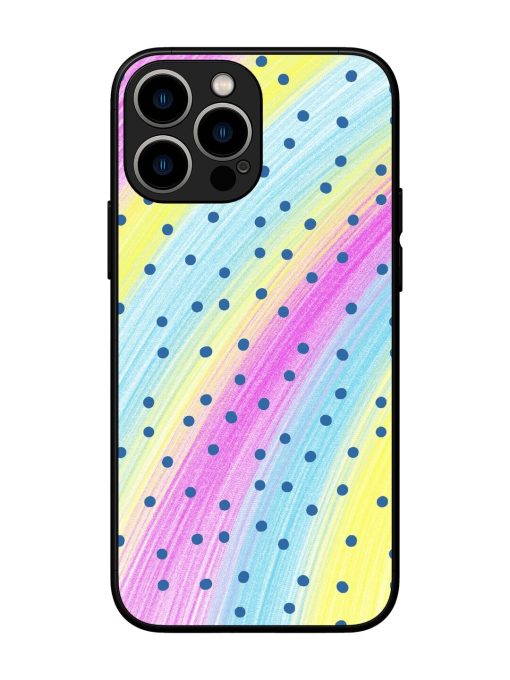 Polka Dot Paradise Glossy Soft Edge Case for Apple Iphone 13 Pro Max Chachhi