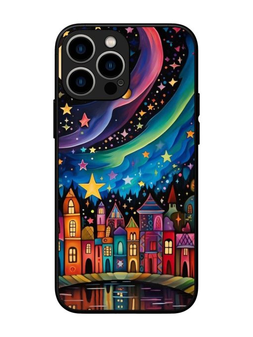 Starlit Village Glossy Soft Edge Case for Apple Iphone 13 Pro Max Chachhi