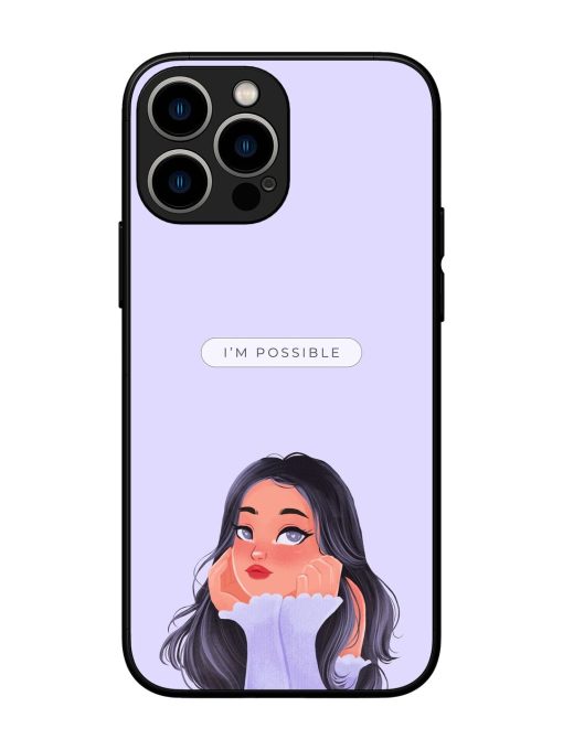 Im Possible Glossy Soft Edge Case for Apple Iphone 13 Pro Max Chachhi