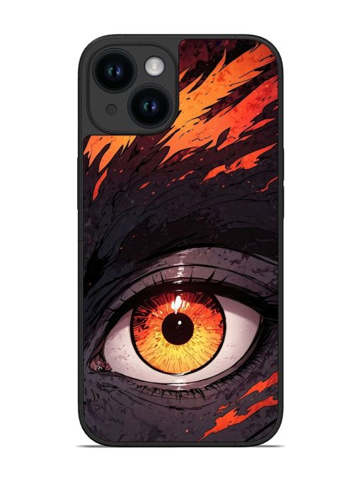 Inferno Gaze Glossy Soft Edge Case for Apple Iphone 14 Chachhi