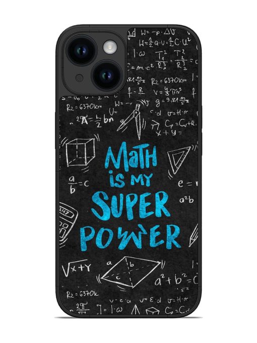 Math Magic Glossy Soft Edge Case for Apple Iphone 14 Chachhi