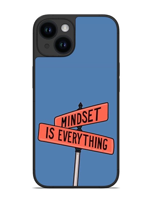 Mindset Matters Glossy Soft Edge Case for Apple Iphone 14 Chachhi