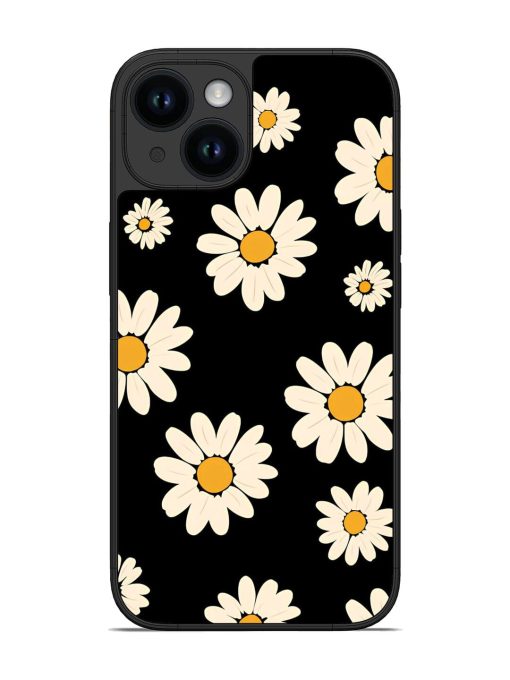 Daisies In The Night Glossy Soft Edge Case for Apple Iphone 14