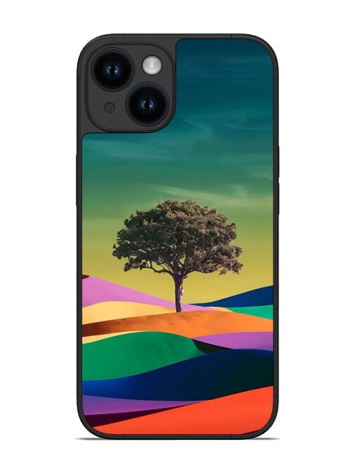 Rainbow'S Lone Sentinel Glossy Soft Edge Case for Apple Iphone 14 Chachhi