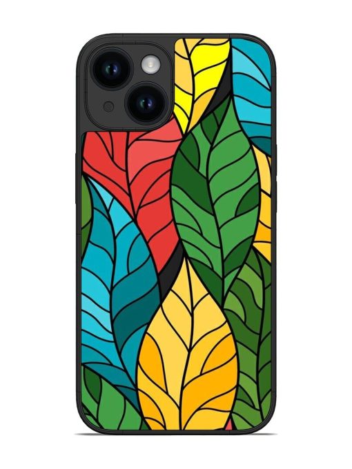 Foliage Fiesta Glossy Soft Edge Case for Apple Iphone 14 Chachhi