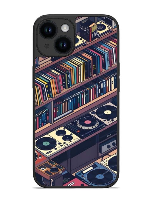 Music Lover'S Haven Glossy Soft Edge Case for Apple Iphone 14 Chachhi