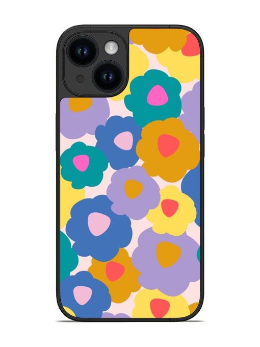 Flower Power Glossy Soft Edge Case for Apple Iphone 14 Chachhi