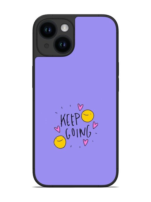 Smiling Through It All Glossy Soft Edge Case for Apple Iphone 14 Chachhi