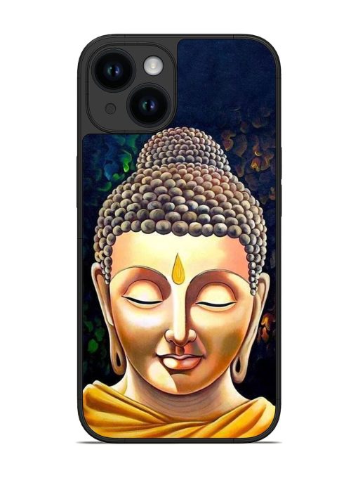 Buddha Face Glossy Soft Edge Case for Apple Iphone 14 Chachhi