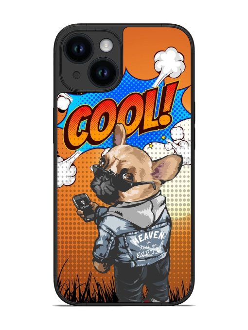 Cool Pup Glossy Soft Edge Case for Apple Iphone 14 Chachhi