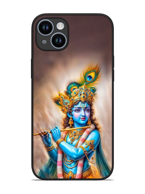 Divine Krishna Glossy Soft Edge Case for Apple Iphone 14 Plus Chachhi