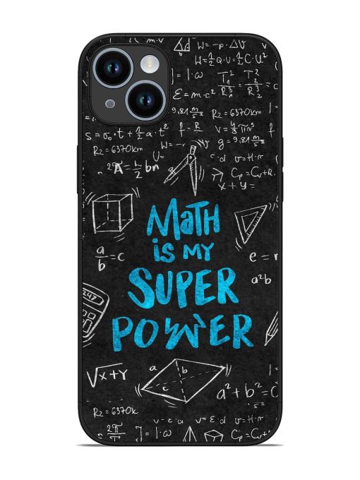 Math Magic Glossy Soft Edge Case for Apple Iphone 14 Plus Chachhi