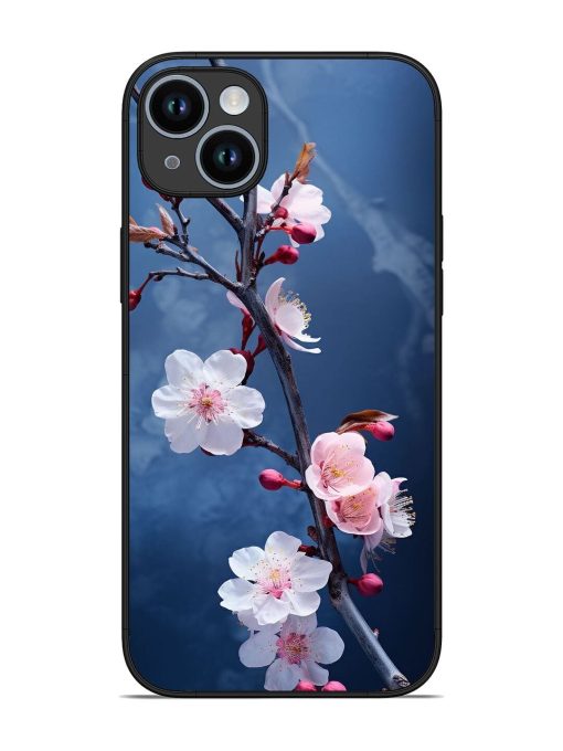 Delicate Blossoms Glossy Soft Edge Case for Apple Iphone 14 Plus