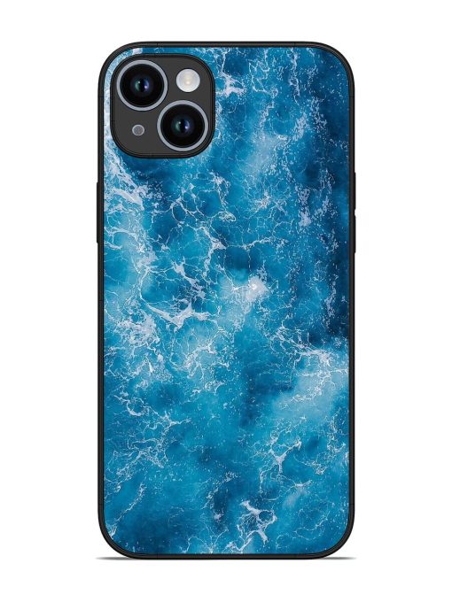 Oceanic Abyss Glossy Soft Edge Case for Apple Iphone 14 Plus Chachhi