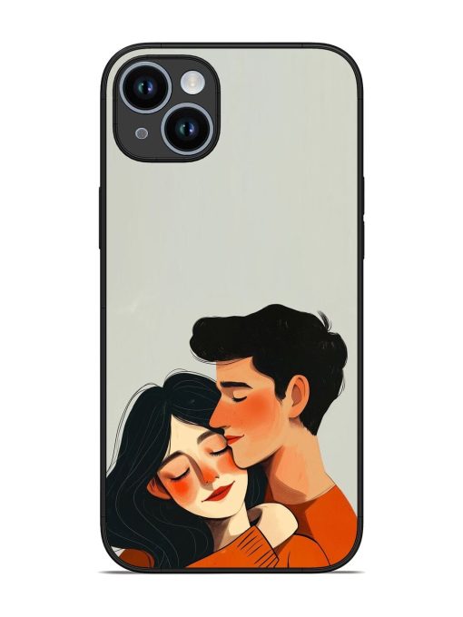 Craft Couples Glossy Soft Edge Case for Apple Iphone 14 Plus