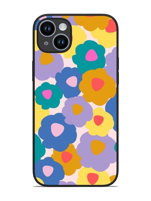 Flower Power Glossy Soft Edge Case for Apple Iphone 14 Plus Chachhi