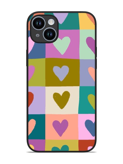 Box Of Hearts Glossy Soft Edge Case for Apple Iphone 14 Plus Chachhi