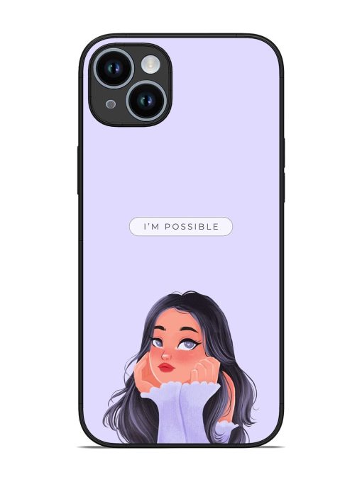 Im Possible Glossy Soft Edge Case for Apple Iphone 14 Plus Chachhi