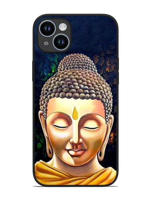 Buddha Face Glossy Soft Edge Case for Apple Iphone 14 Plus Chachhi