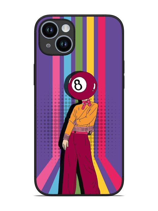 Eight Ball Fashionista Glossy Soft Edge Case for Apple Iphone 14 Plus Chachhi