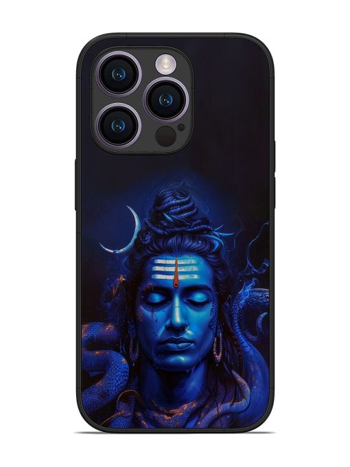 Mystic Mahadev Glossy Soft Edge Case for Apple Iphone 14 Pro Chachhi