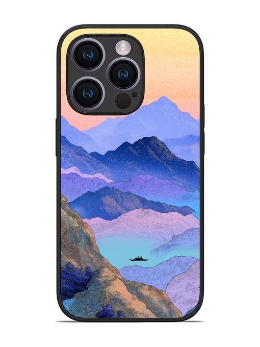 Mountain Mist Glossy Soft Edge Case for Apple Iphone 14 Pro