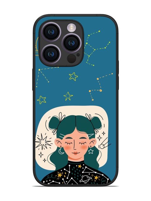 Cosmic Daydreamer Glossy Soft Edge Case for Apple Iphone 14 Pro Chachhi