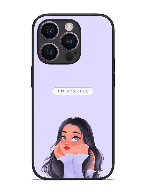 Im Possible Glossy Soft Edge Case for Apple Iphone 14 Pro Chachhi