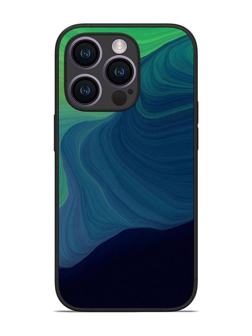 Oceanic Dreams Glossy Soft Edge Case for Apple Iphone 14 Pro Chachhi